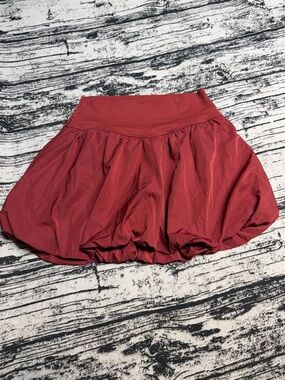 aerie Crimson Bubble Skort